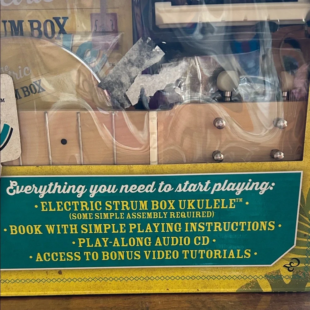 Electric Strum Box Ukulele Complete Kit